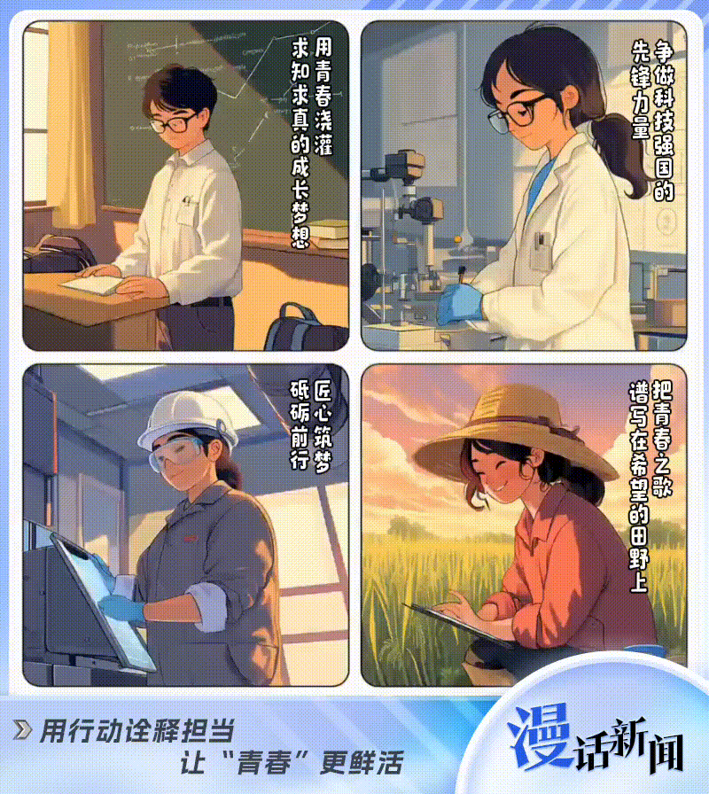 【光明漫评丨追光的你】在拼搏与奋进中彰显青春本色