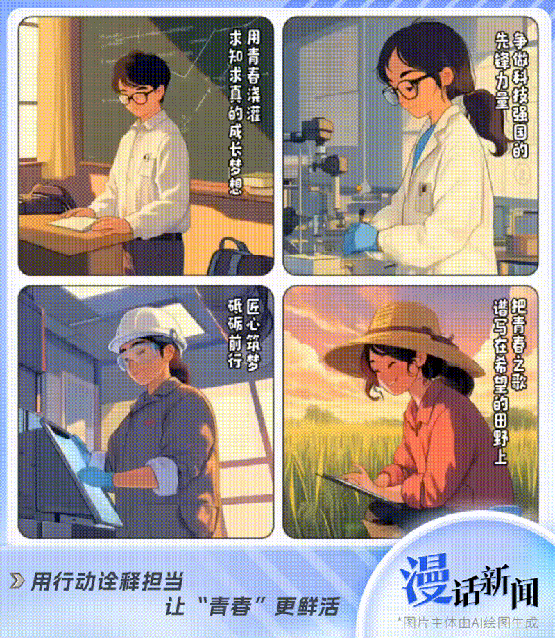 【光明漫评丨追光的你】在拼搏与奋进中彰显青春本色