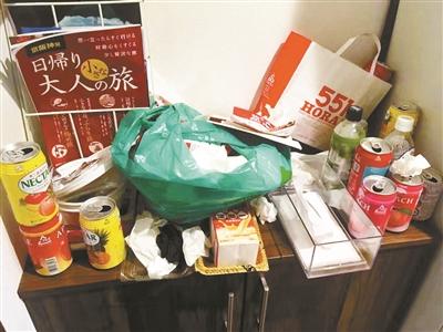 三中国女游客被曝在日本住民宿乱扔垃圾 已道歉
