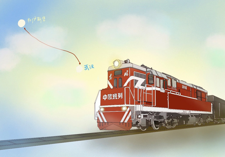 光明漫评中欧班列逆境而行展现中国担当