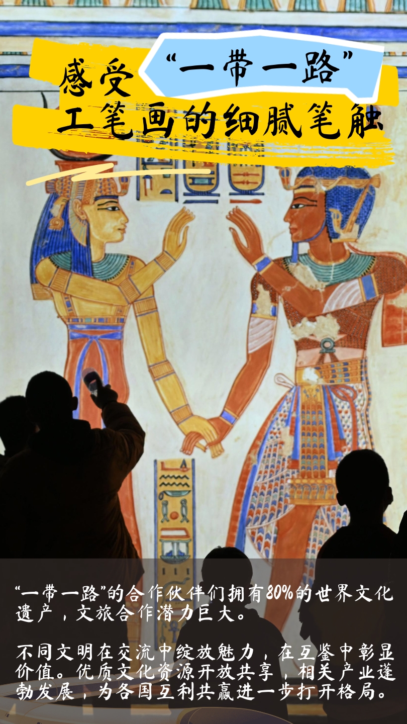 【海报】感受“一带一路”工笔画的细腻笔触