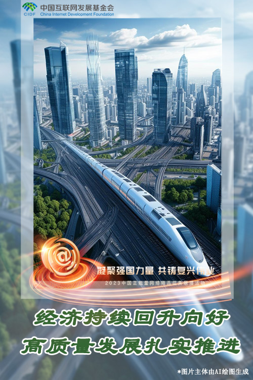 【AI海报】中国正能量：AI眼中的发展色彩