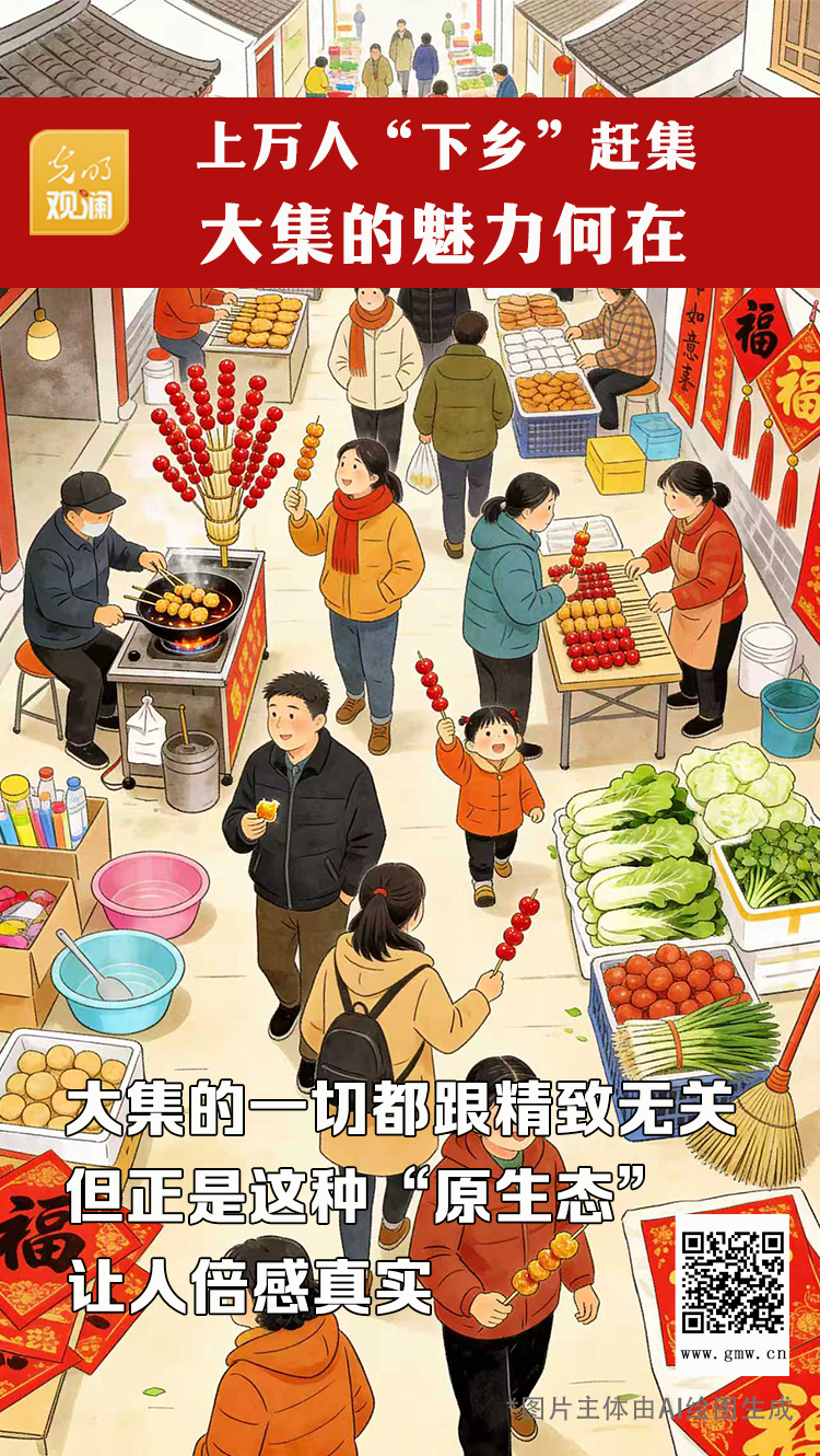 【光明观澜】上万人“下乡”赶集，大集的魅力何在