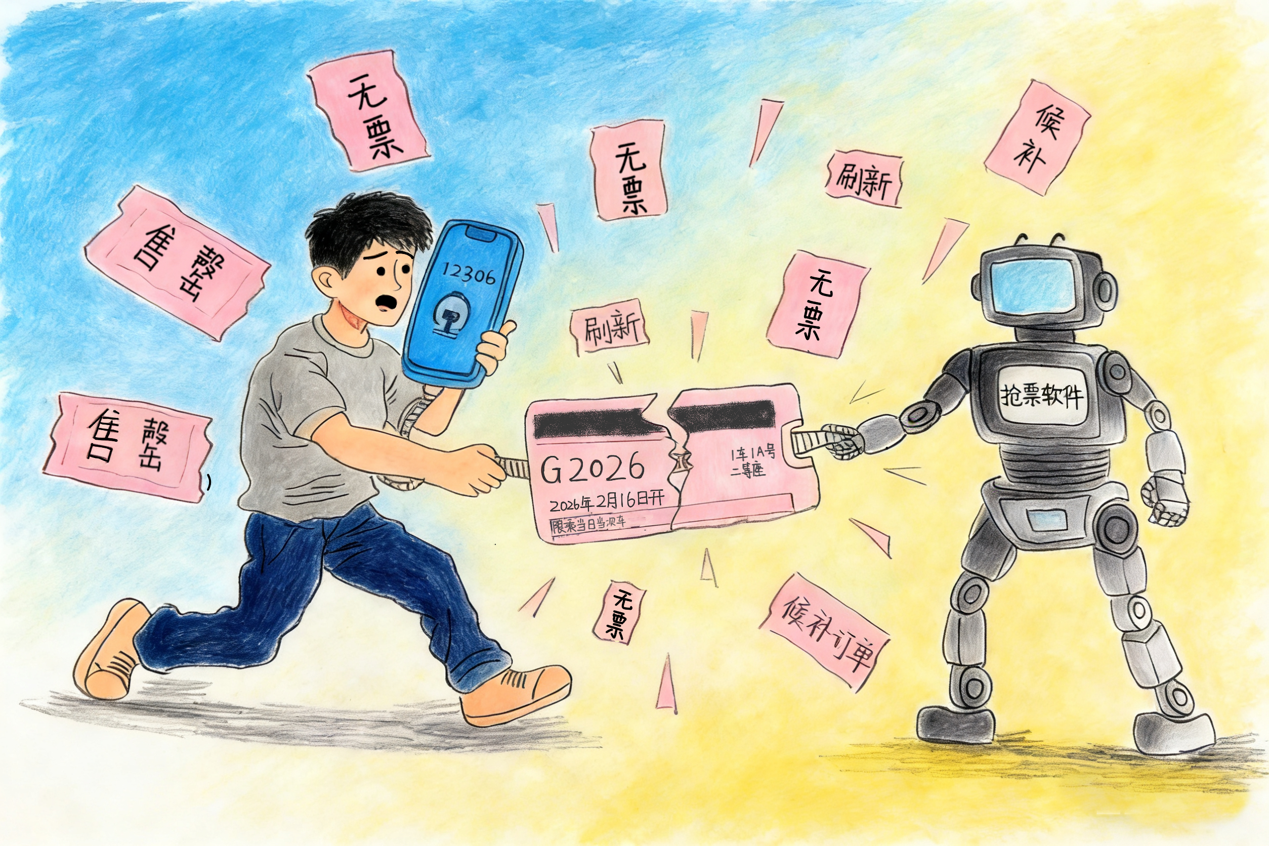 【漫评】春运车票公平候补，才是“优先通道”