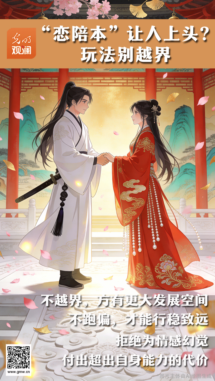 【光明观澜】“恋陪本”让人上头?玩法别越界 【光明观澜】“恋陪本”让人上头?玩法别越界