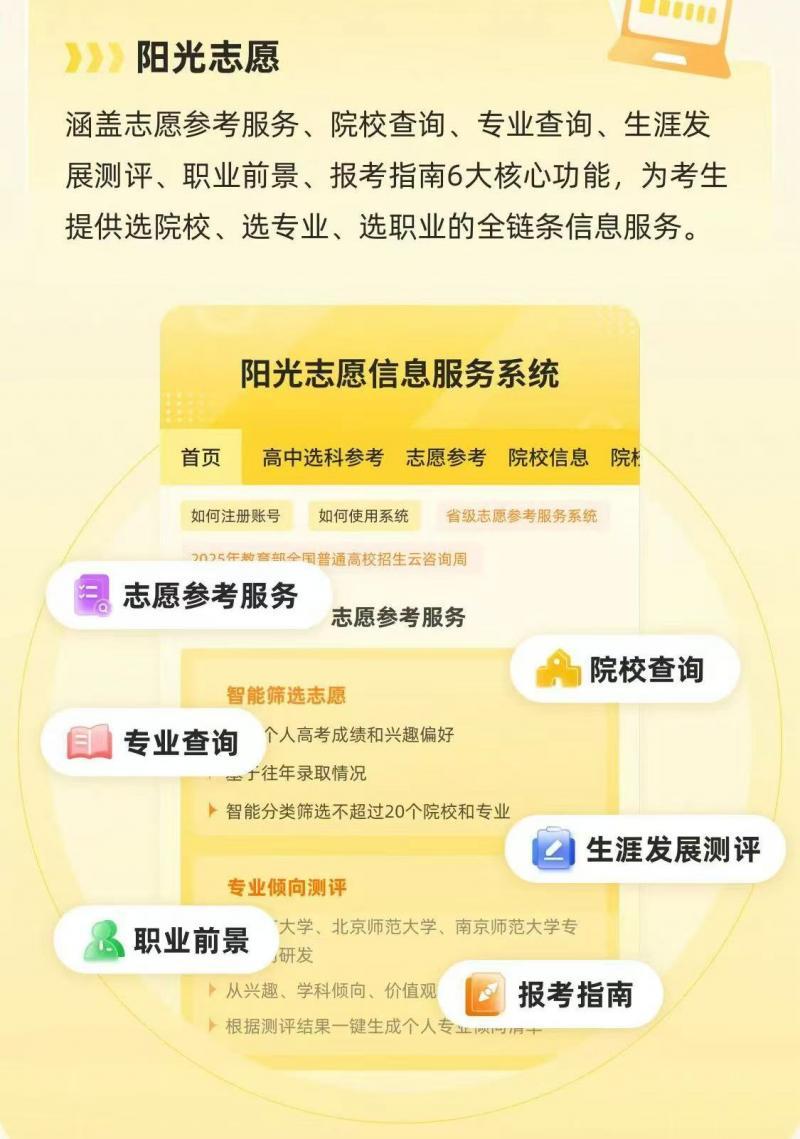 改版升级!教育部高考志愿填报官方工具来了