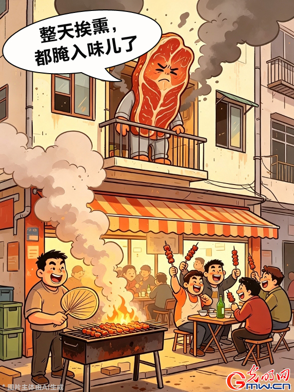 楼下烟火，熏苦邻居