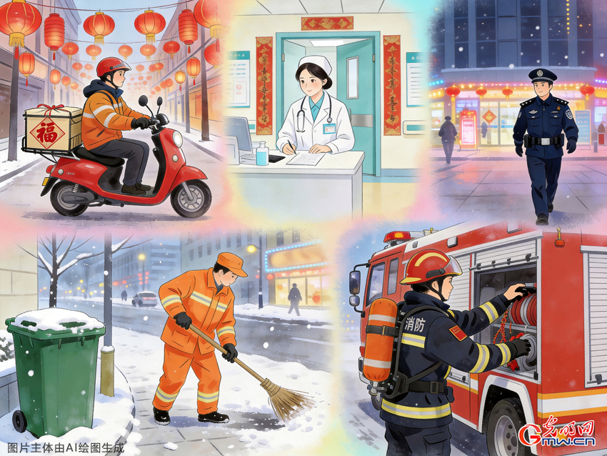 【骐骥迎新】漫评丨读懂坚守里的中国力量 【骐骥迎新】漫评丨读懂坚守里的中国力量